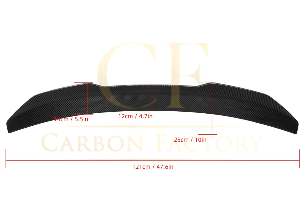 PSM Style Pre-Preg Carbon Fibre Boot Spoiler for Audi S4 B8 B8.5 08-15