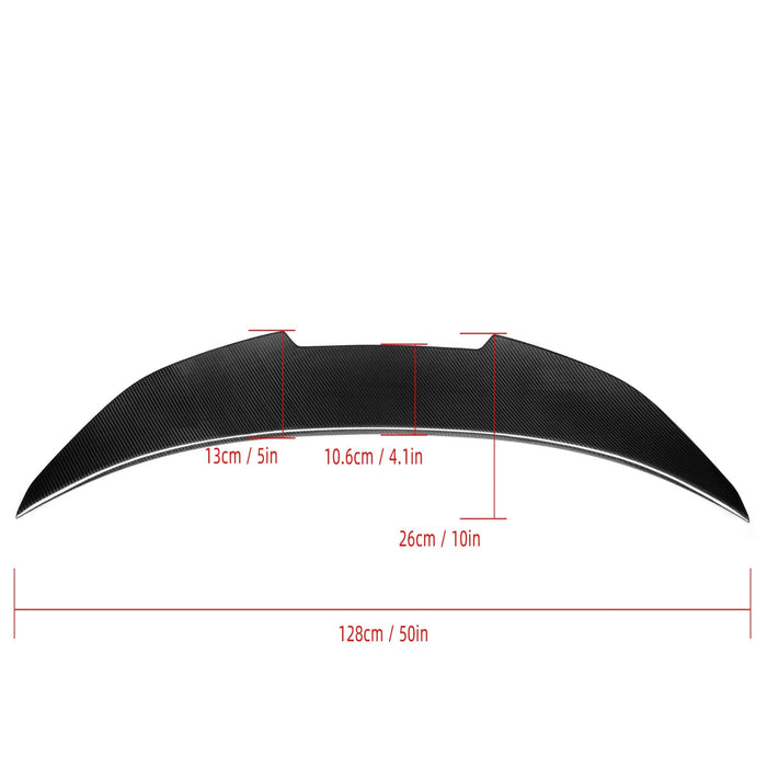 PSM Style Pre-Preg Carbon Fibre Boot Spoiler for BMW 3 Series E93 Convertible inc M3 07-13