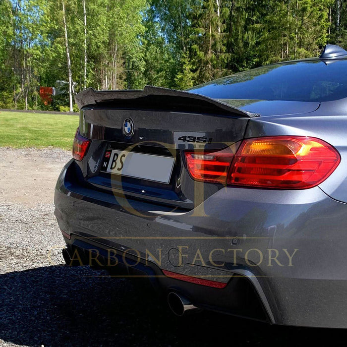 PSM Style Pre-Preg Carbon Fibre Boot Spoiler for BMW 4 Series F32 Coupe 14-20