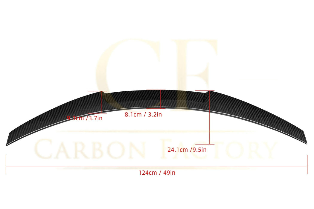 V Style Pre-Preg Carbon Fibre Boot Spoiler for BMW 2 Series F22 F87 M2 13-21