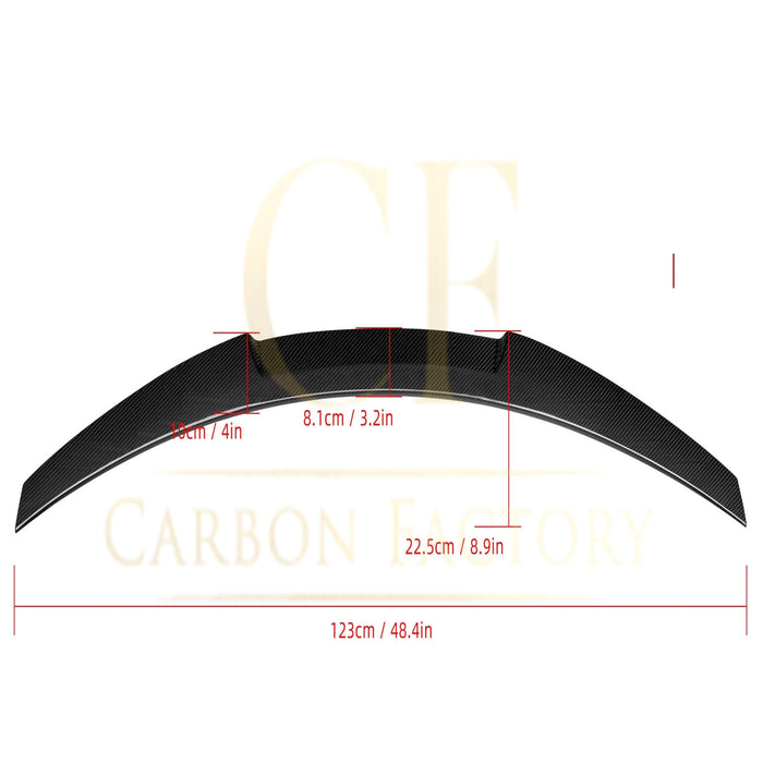 V Style Pre-Preg Carbon Fibre Boot Spoiler for BMW 3 Series E93 Convertible inc M3 07-13