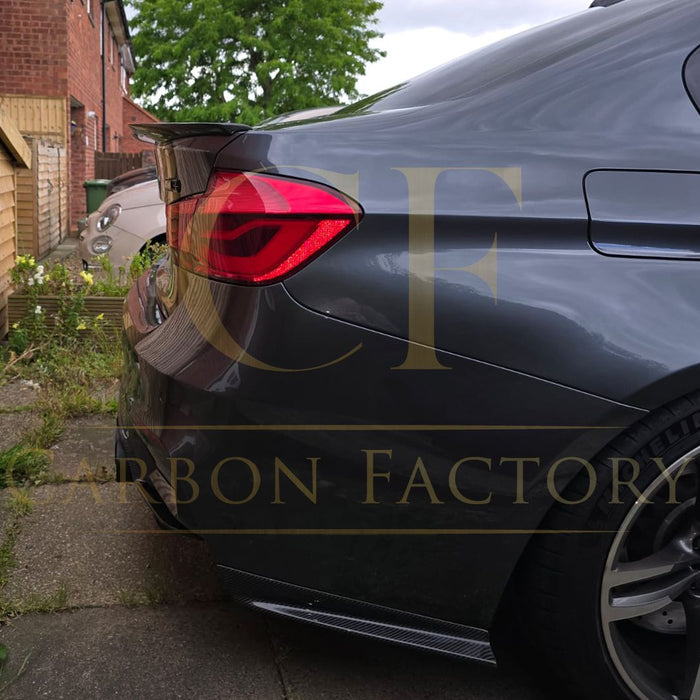 V Style Pre-Preg Carbon Fibre Boot Spoiler for BMW 3 Series F30 F80 Saloon inc M3 13-18