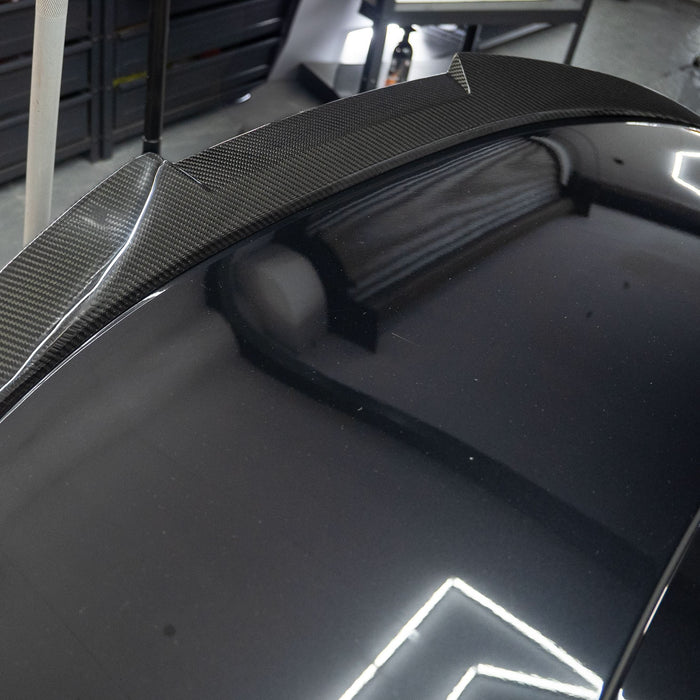 V Style Pre-Preg Carbon Fibre Boot Spoiler for BMW 4 Series F33 Convertible inc F83 M4 14-20