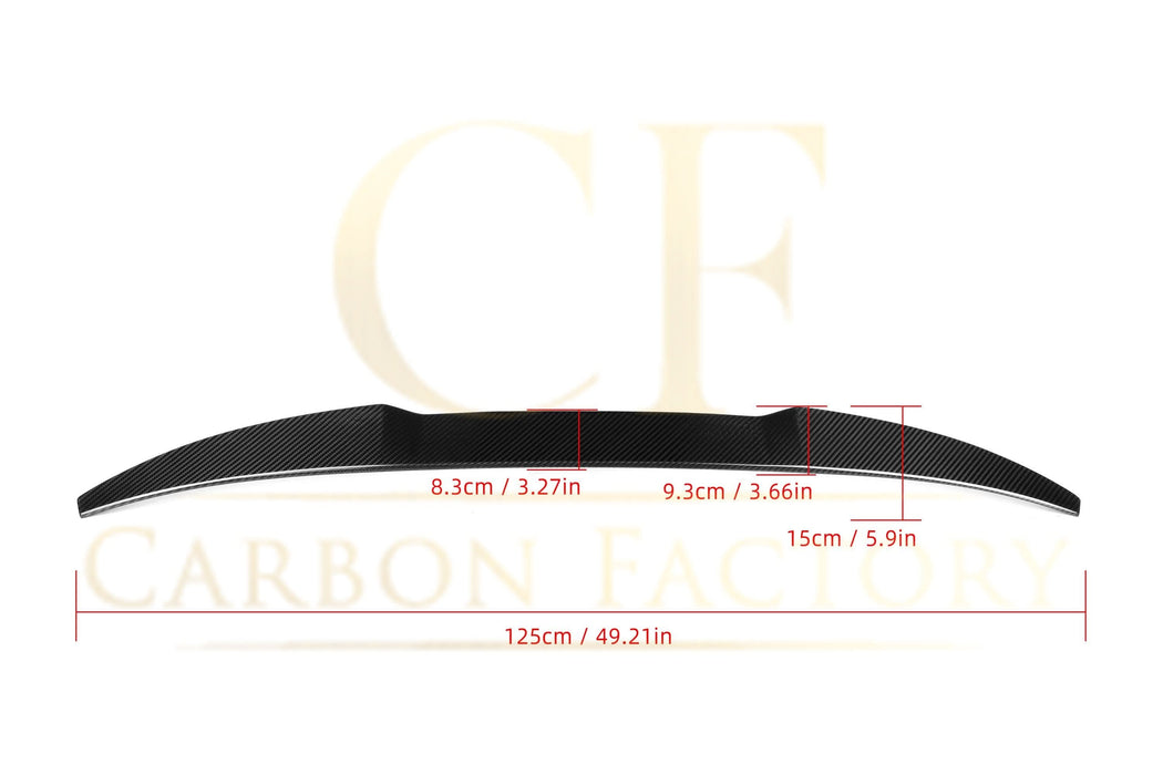 V Style Pre-Preg Carbon Fibre Boot Spoiler for BMW G02 X4 18-Present