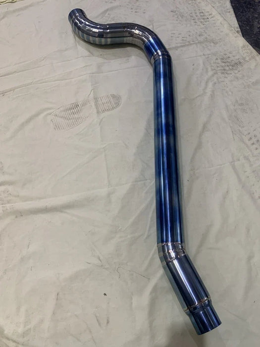Audi S3 8V Titanium Exhaust 3-Door 3" Cat Back None Resonated - Nicromobeum Exhausts