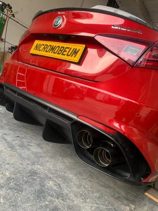 Alfa Romeo Giulia/Stelvio Quadrifoglio - Nicromobeum Exhausts