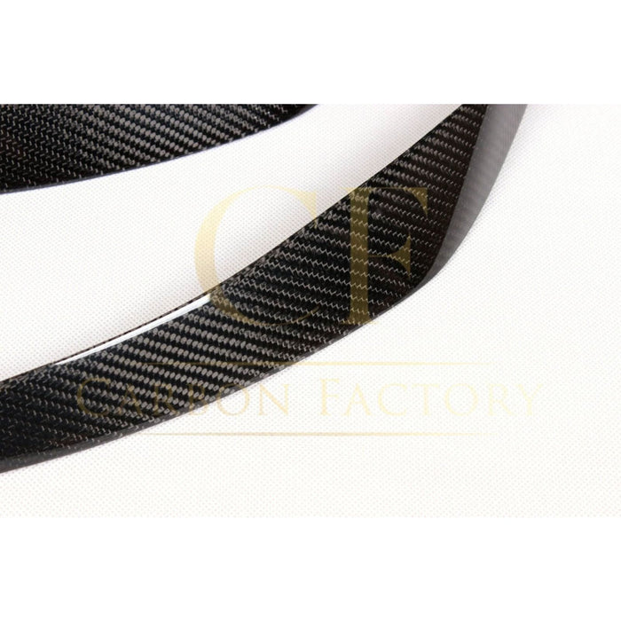 Carbon Fibre Headlight Cover Trims for BMW F10 5 Series 10-17