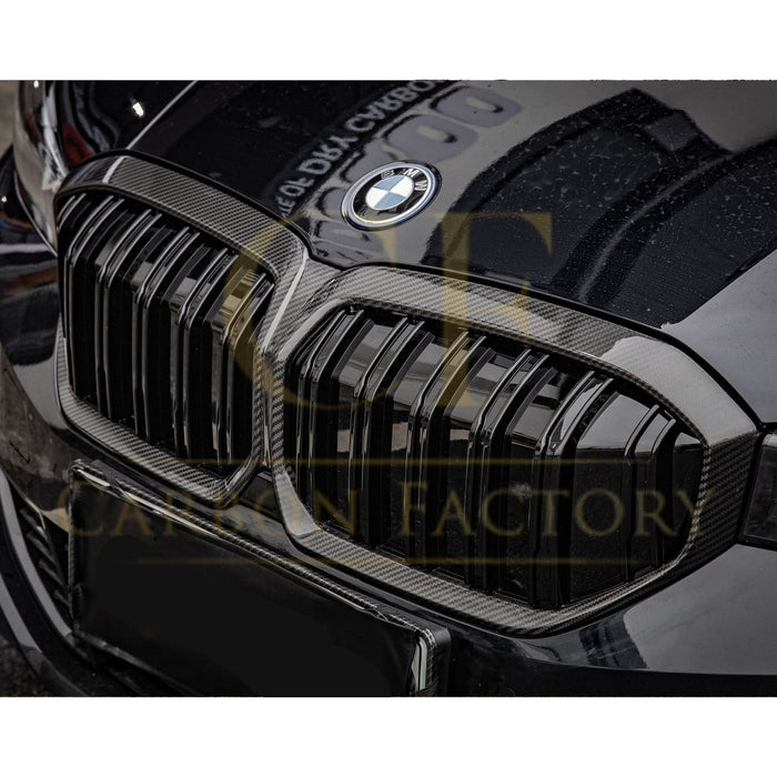 Double Slat Pre-Preg Carbon Fibre Front Grille for BMW i3 23-25