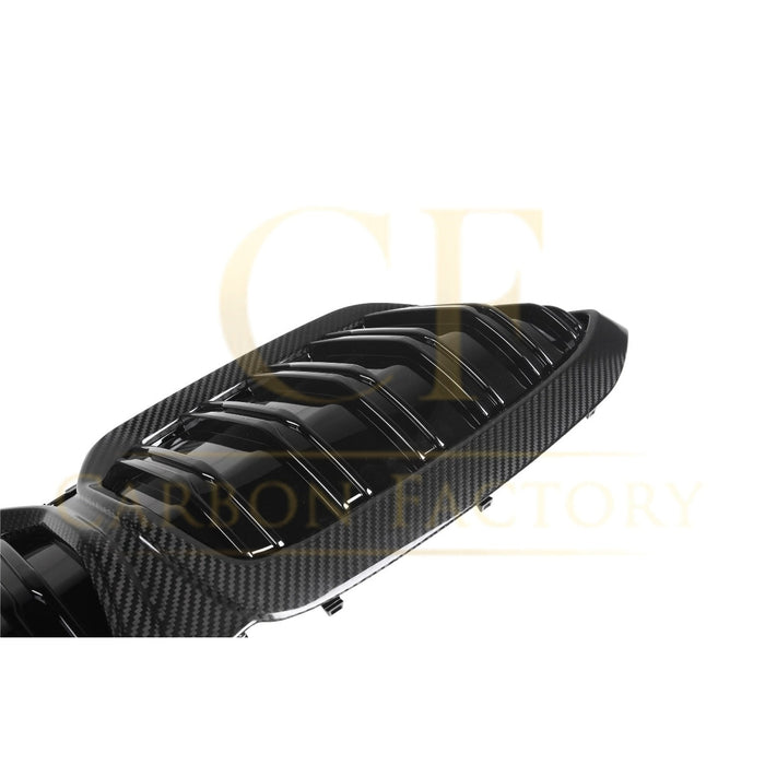 Double Slat Pre-Preg Carbon Fibre Front Grille for BMW i3 23-25