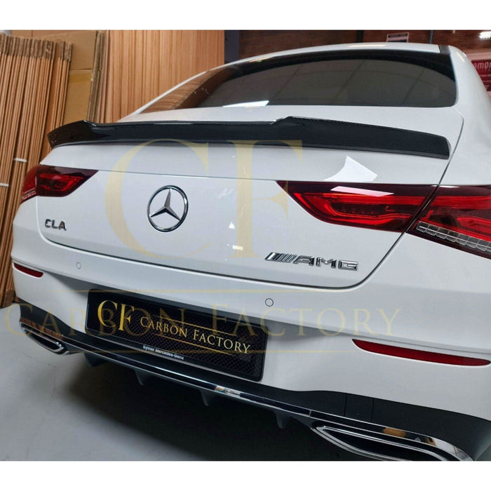 FD Style Pre-Preg Carbon Fibre Boot Spoiler for Mercedes Benz W118 CLA 20-25