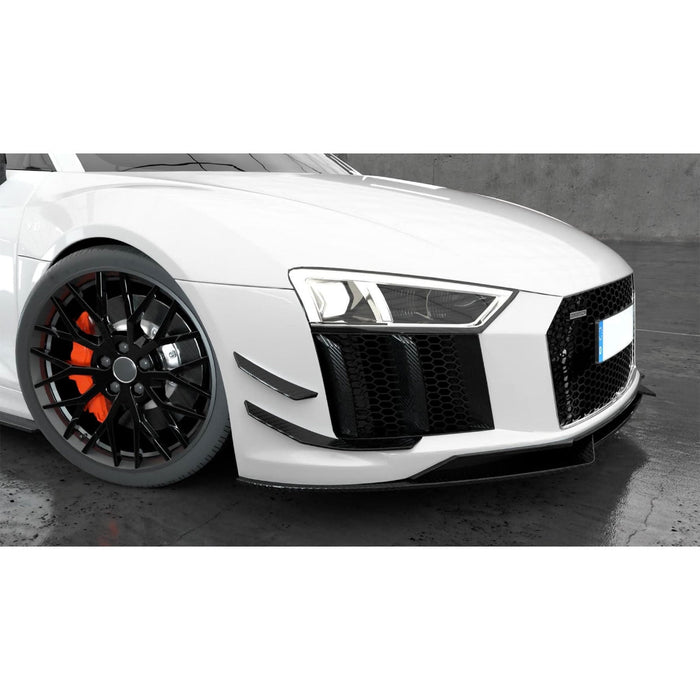 Carbon Fibre Front Canards (4 Pieces) for Audi R8 V10 Gen 2 15-19