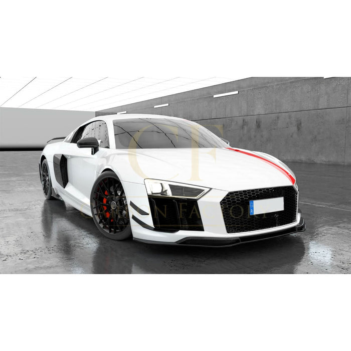 Carbon Fibre Front Canards (4 Pieces) for Audi R8 V10 Gen 2 15-19