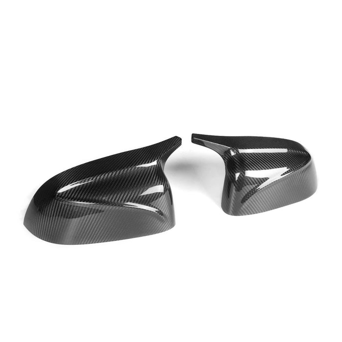 CF Style Pre-Preg Carbon Fibre Replacement Mirror Covers for BMW G01 X3 G08 IX3 19-25