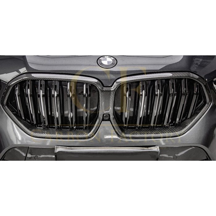Pre-preg Carbon Fibre Front Grille for BMW G06 X6 F96 X6M 19-22