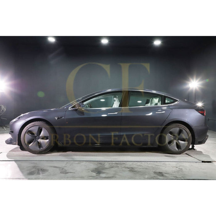 OEM Style Carbon Fibre Side Skirts for Tesla Model 3 16-23