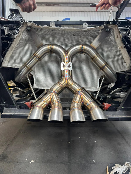 Lamborghini Aventador SV - Nicromobeum Exhausts
