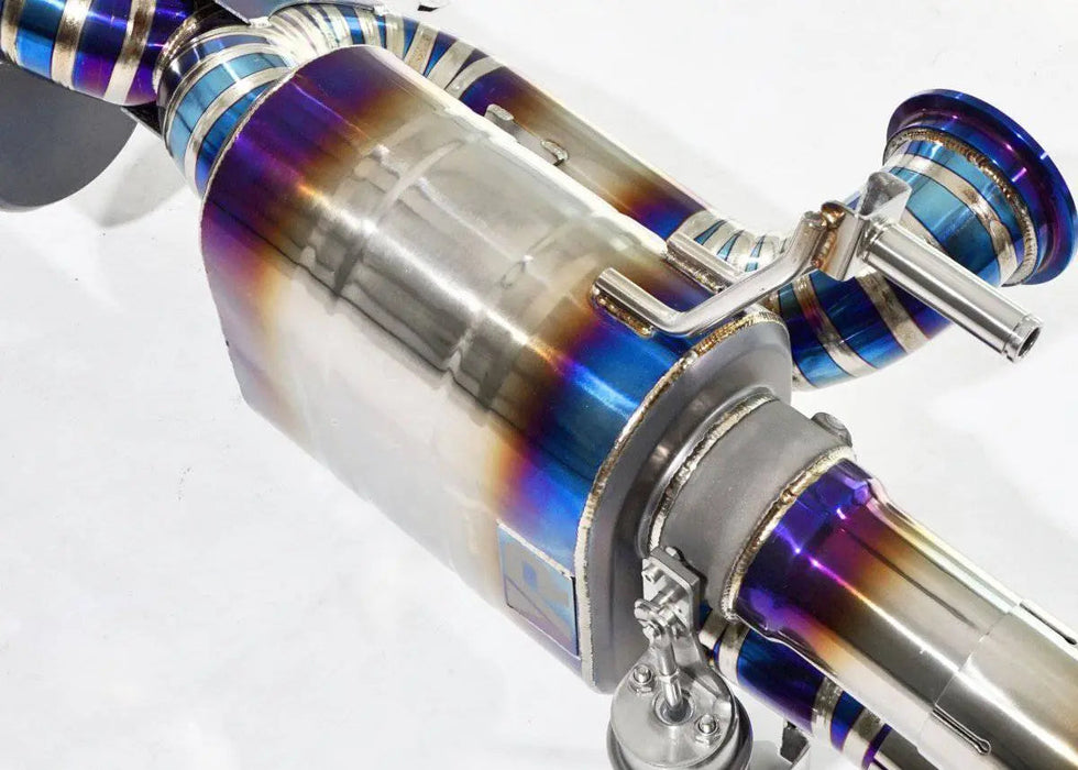 Yonristic Audi R8 valved exhaust - system detail 6