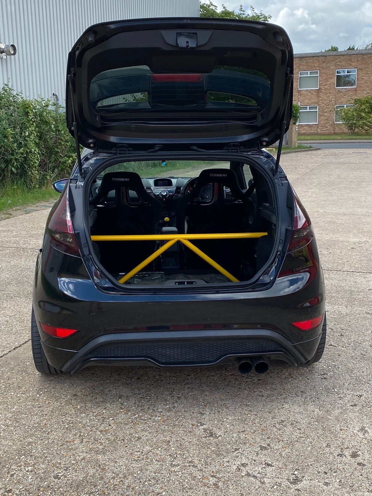 KBrace Ford Fiesta Mk6 / Mk7 / Mk7.5 ST180 Strut Brace — BAF Motorsport