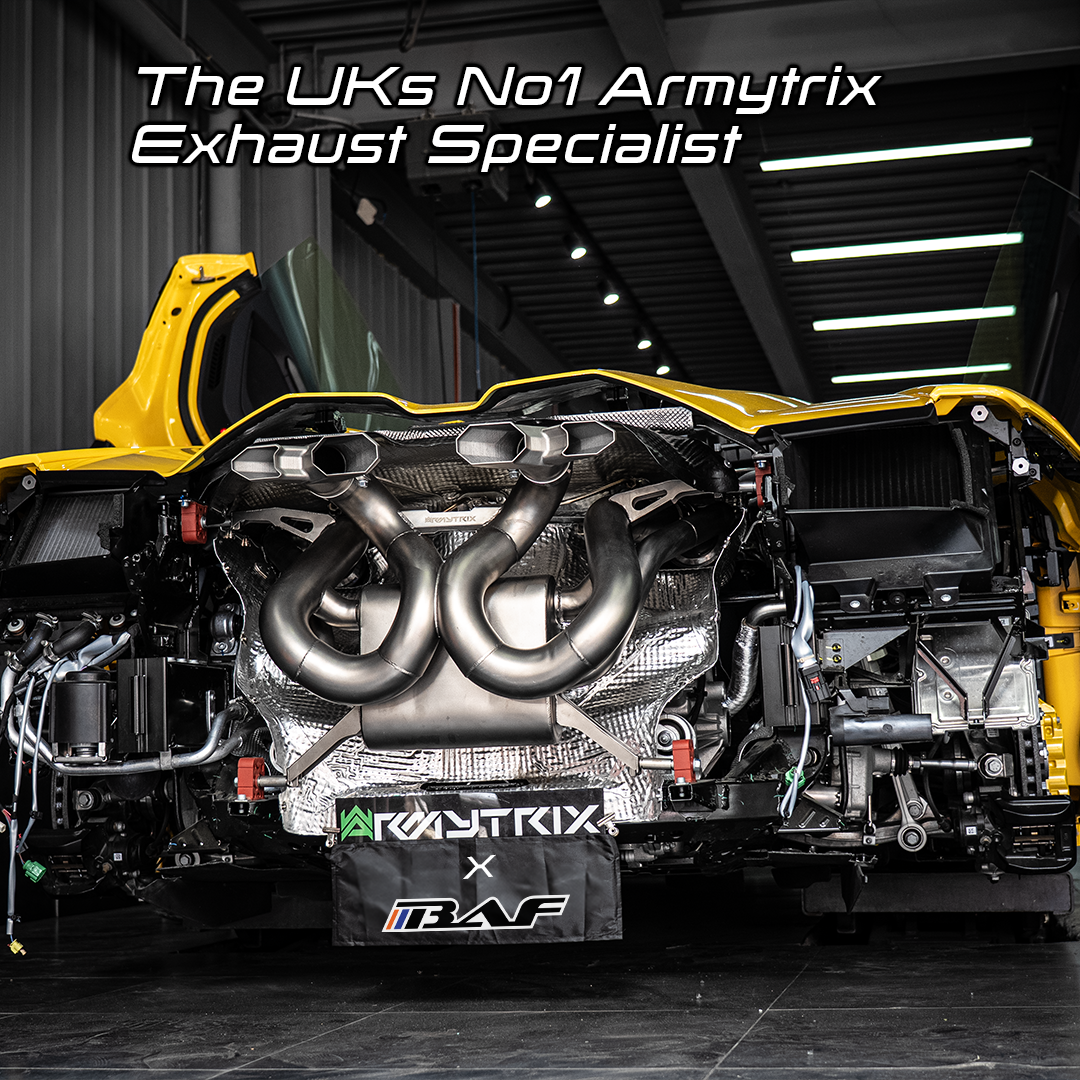 BAF Motorsport Armytrix installation